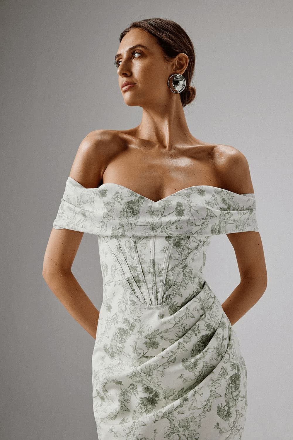 Wide Leg Silk Jumpsuit